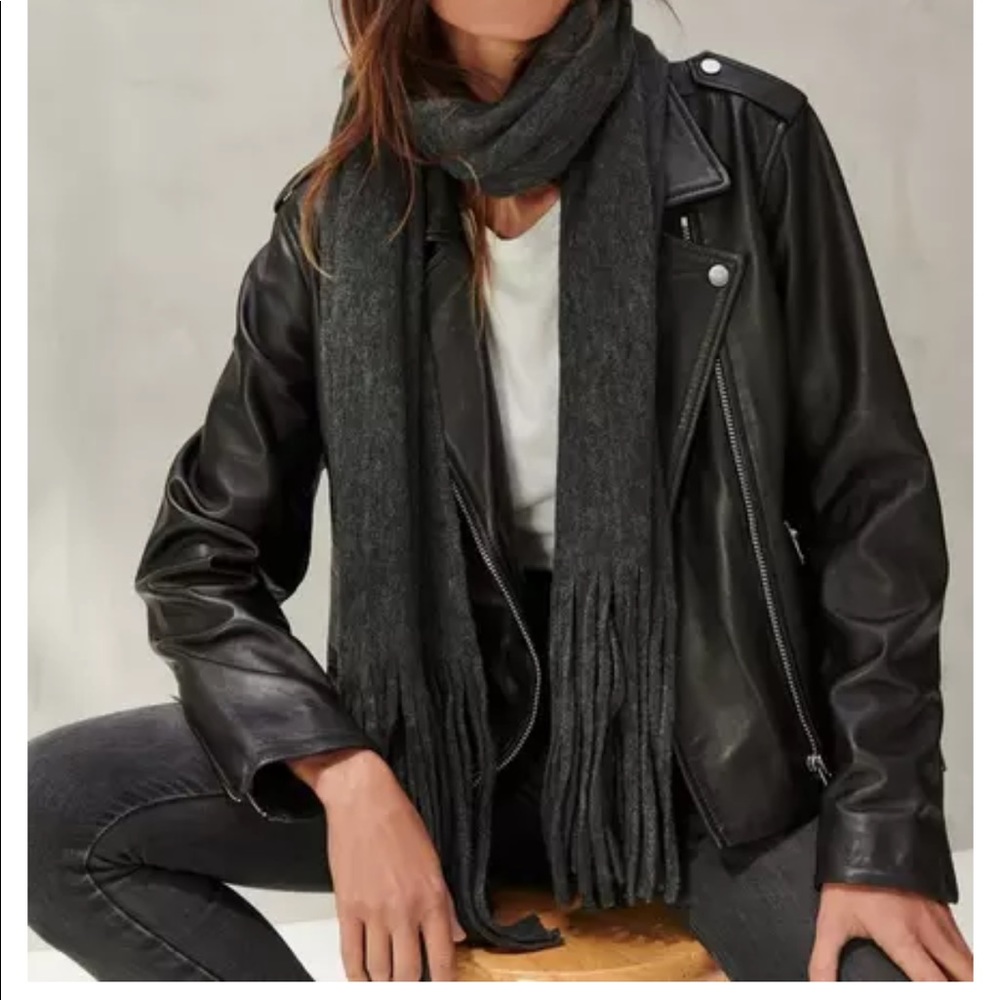 Lucky Brand Charcoal Scarf